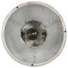 Industrial Hanging Lamp 25W Silver Round 19cm E27 | HipoMarket