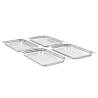 Gastronorm Containers 4 pcs GN 11 - Stainless Steel Kitchenware