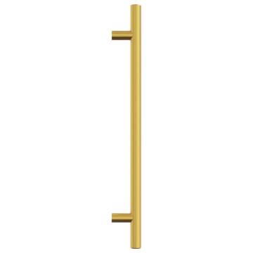 Elegant Gold Cabinet Handles - 5 pcs Stainless Steel, 192 mm