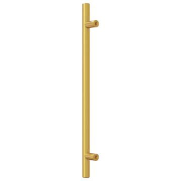 Elegant Gold Cabinet Handles - 5 pcs Stainless Steel, 192 mm