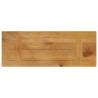 Table Top 70x40 cm Solid Mango Wood - Rustic Design