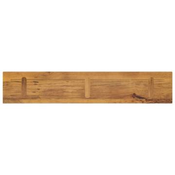 Table Top 160x20x3.8cm Solid Mango Wood - Rustic Charm