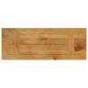 Rectangular Solid Mango Wood Table Top - 80x20 cm | Hipomarket