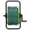 Free Standing Green Hose Reel & Fitting Set - 20m PVC