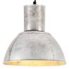 Hanging Lamp 25W Silver Round - Stylish Home Lighting