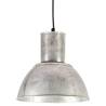 Hanging Lamp 25W Silver Round - Stylish Home Lighting