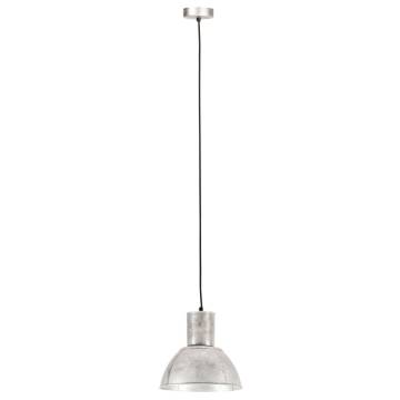 Hanging Lamp 25W Silver Round - Stylish Home Lighting