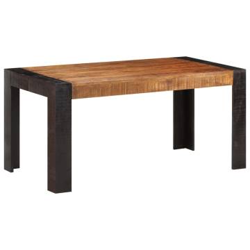 Dining Table 160x80x76 cm - Solid Mango Wood | Hipo Market