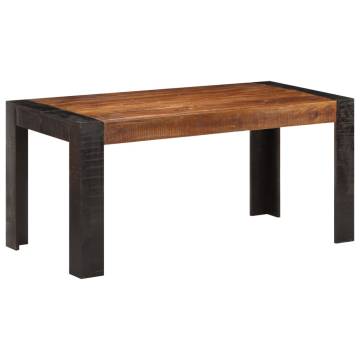 Dining Table 160x80x76 cm - Solid Mango Wood | Hipo Market