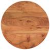  Table Top Ø50x2.5 cm Round Solid Wood Acacia Colour acacia wood(natural) Size 50 cm Quantity in Package 1 Thickness 25 mm 