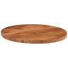 Round Solid Acacia Table Top Ø50 cm - HipoMarket