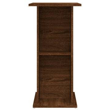 Aquarium Stand Brown Oak - Elegant Support for Your Fish Tank