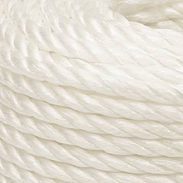 Work Rope White 10mm 250m - Durable Polypropylene Cord