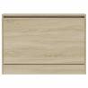 Shoe Cabinet Sonoma Oak 80x21x57 cm - Space-Saving Design