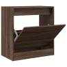 Shoe Cabinet Brown Oak 60x34x63.5 cm - Space Saving Design