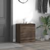 Shoe Cabinet Brown Oak 60x34x63.5 cm - Space Saving Design