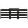 Radiator Cover Black - Stylish Engineered Wood Cabinet