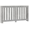 Radiator Cover Concrete Grey | Modern Engineered Wood 149x20x82 cm