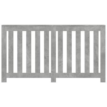 Radiator Cover Concrete Grey | Modern Engineered Wood 149x20x82 cm