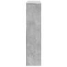 Radiator Cover Concrete Grey | Modern Engineered Wood 149x20x82 cm