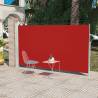 Patio Terrace Side Awning 180 x 300 cm Red Colour red Size 180 x 300 cm Quantity in Package 1 