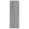 Shoe Cabinet Grey Sonoma 60x34x96.5 cm - Stylish Storage