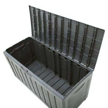 Storage Box Black 118x53x57 cm - Durable & Organised