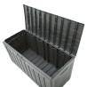 Storage Box Black 118x53x57 cm - Durable & Organised