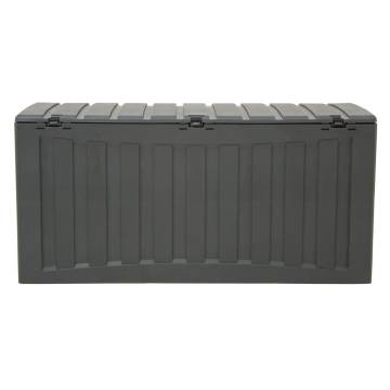 Storage Box Black 118x53x57 cm - Durable & Organised