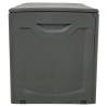 Storage Box Black 118x53x57 cm - Durable & Organised