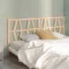  Bed Headboard 186x4x100 cm Solid Wood Pine Colour natural Size 186 x 100 cm Quantity in Package 1 