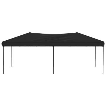 Folding Party Tent Black 3x6 m - Durable & Stylish