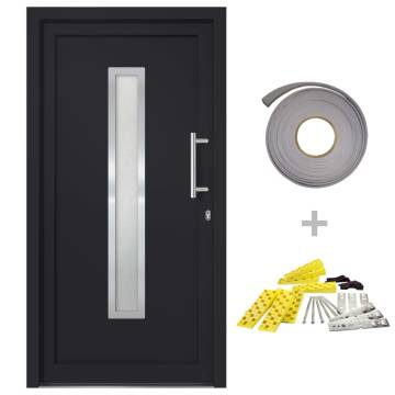 Anthracite Front Door 108x200 cm | Secure & Stylish Entrance