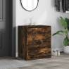 Shoe Cabinet Smoked Oak 60x42x69 cm | Organised Storage