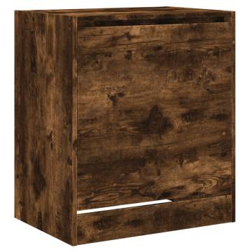 Shoe Cabinet Smoked Oak 60x42x69 cm | Organised Storage