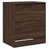 Shoe Cabinet Brown Oak - Compact & Stylish Storage Solution