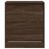 Shoe Cabinet Brown Oak - Compact & Stylish Storage Solution