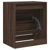 Shoe Cabinet Brown Oak - Compact & Stylish Storage Solution