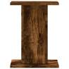 Speaker Stands 2 pcs Smoked Oak | Durable & Stylish Design