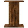 Speaker Stands 2 pcs Smoked Oak | Durable & Stylish Design