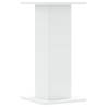 White Speaker Stands - 2 pcs, 30x30x60 cm - Durable & Stylish