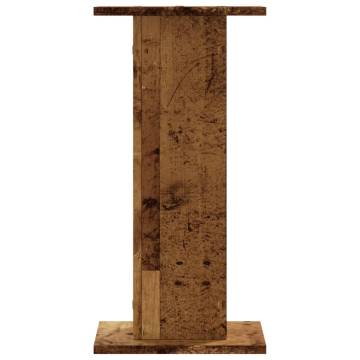 Stylish Speaker Stands - Old Wood 30x30x60 cm | Hipo Market