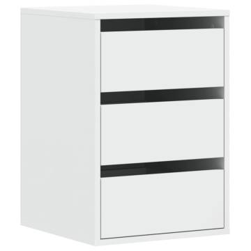 White Corner Chest of Drawers - Stylish Storage Solution