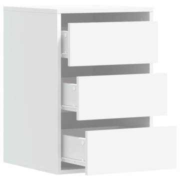 White Corner Chest of Drawers - Stylish Storage Solution