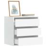  Corner Chest of Drawers White 60x41x58 cm Engineered Wood Colour white Size 60 x 41 x 58 cm Quantity in Package 1 