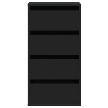 Corner Chest of Drawers Black | Elegant Storage Solution