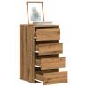 Artisian Oak Corner Chest of Drawers - 40x41x76 cm