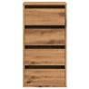 Artisian Oak Corner Chest of Drawers - 40x41x76 cm