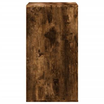 Corner Chest of Drawers in Smoked Oak – 60x41x76 cm