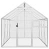 Aviary Silver 1.79x3x1.85m Aluminium - Safe & Spacious for Birds